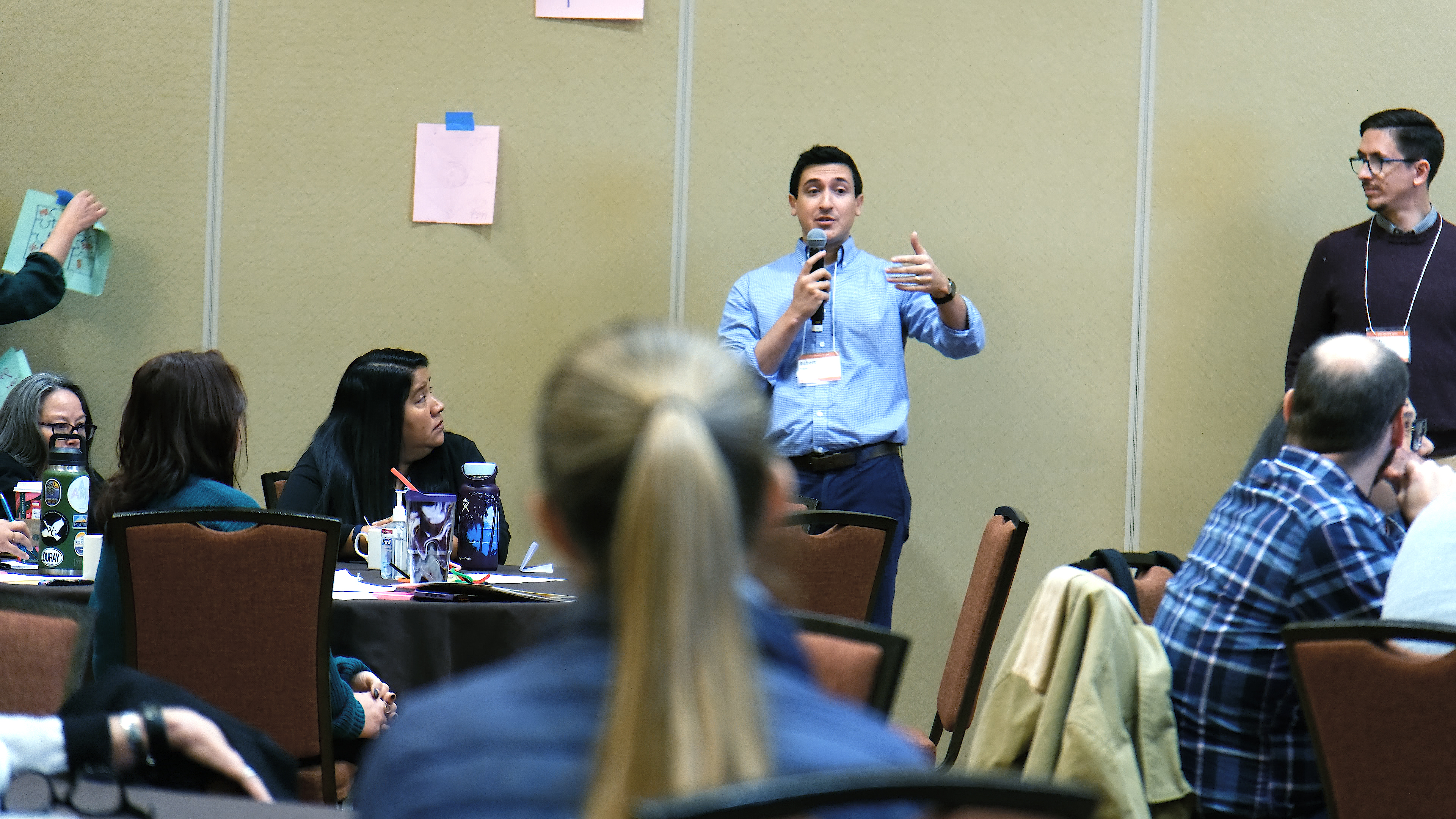 Robert Kagan, Director, Consulting facilitating a peer-based training convening Robert Kagan, Director, Consulting facilitating a peer-based training convening